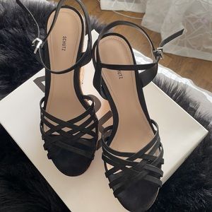 Schultz Louna Wedge Black